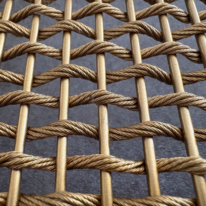 Bronze rope + cable weave