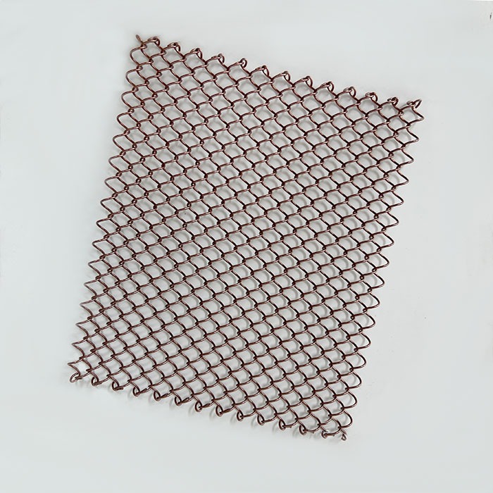 Copper diamond mesh