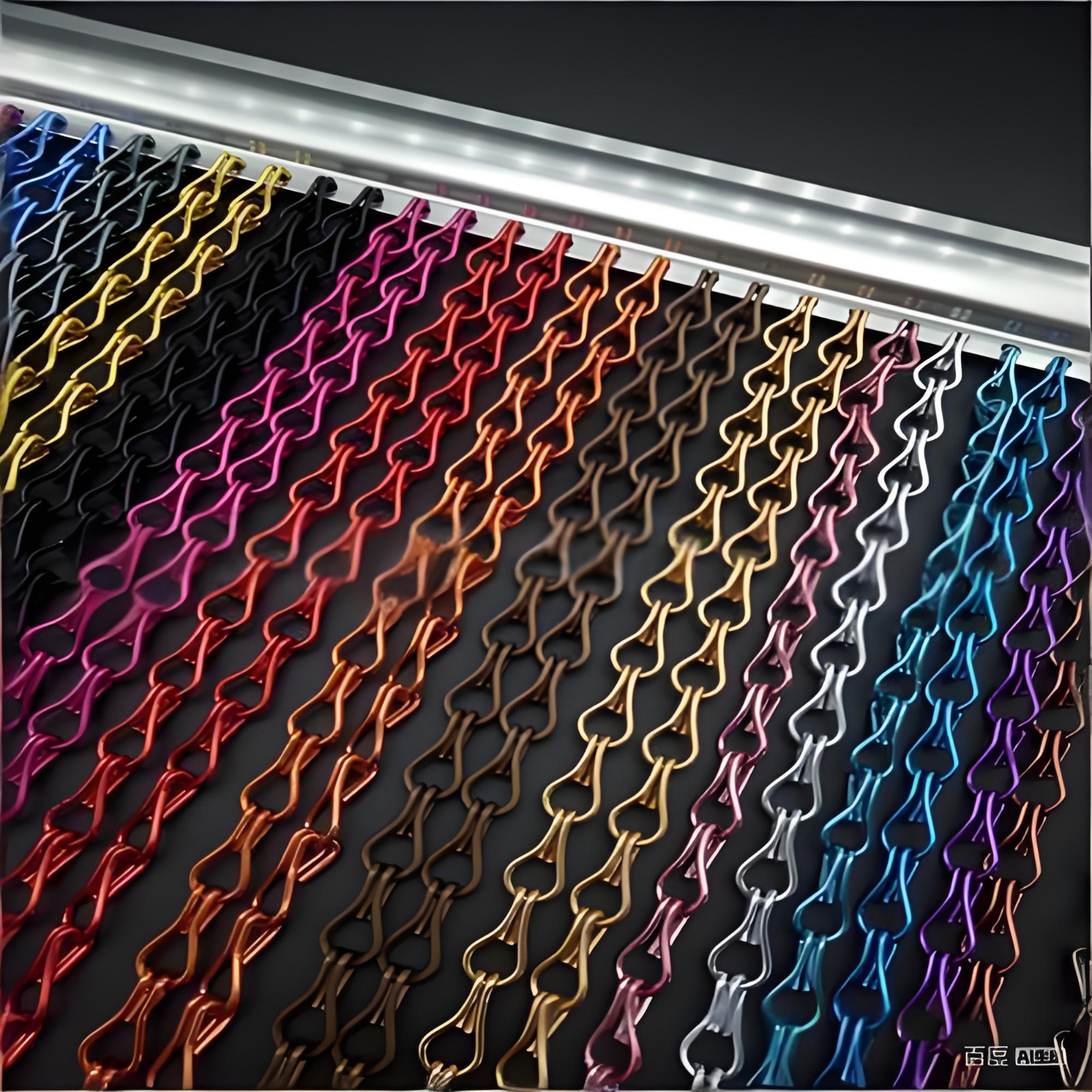 Anodised chain spectrum